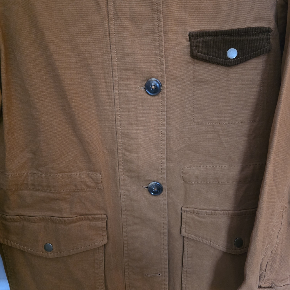 Womans Joan Rivers Button Down Utility Jacket With Coduroy On The Collar  NWT - Picture 9 of 10